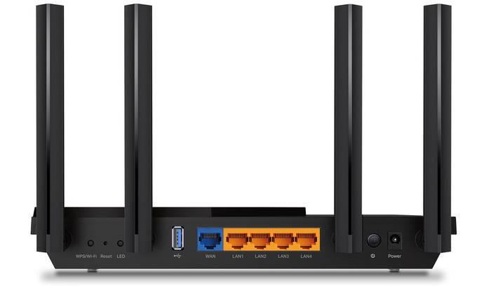 TP-Link Archer AX55 achterkant