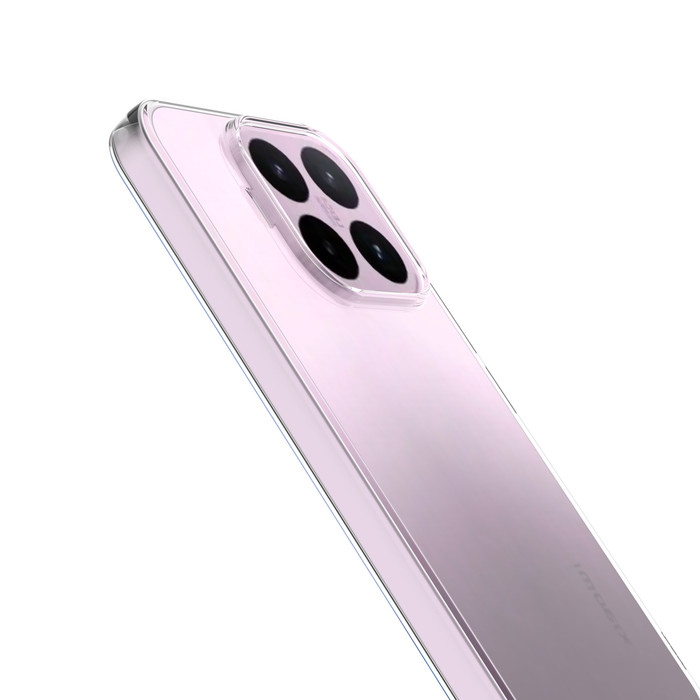 Just in Case KickLite Xiaomi 17T Pro Back Cover Transparant onderkant