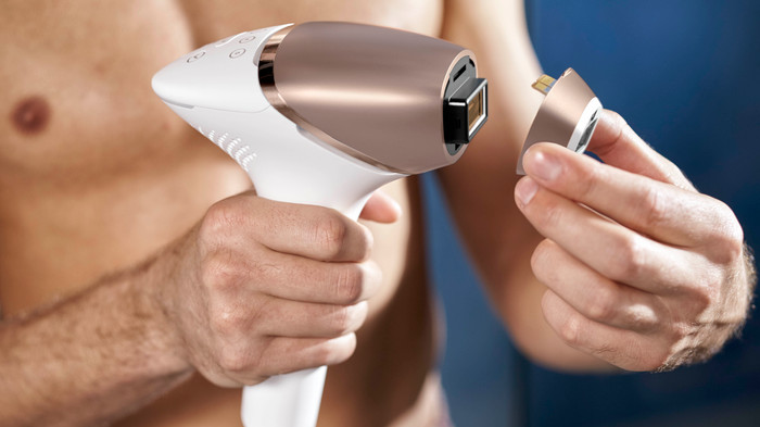 Philips Lumea IPL 9000 Series BRI955/00 product in gebruik