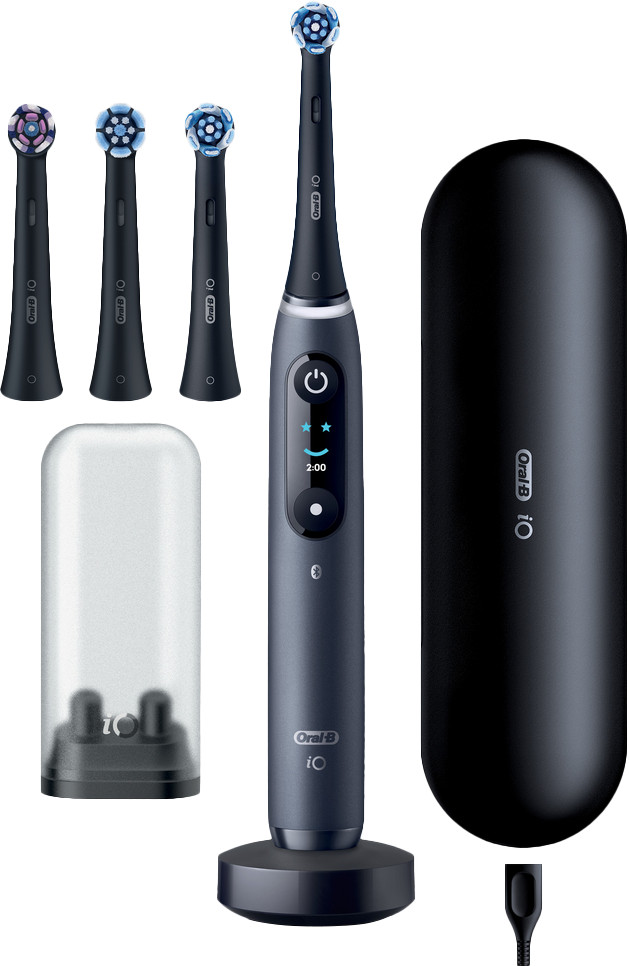 Oral-B iO 9 Zwart met 4 opzetborstels Main Image