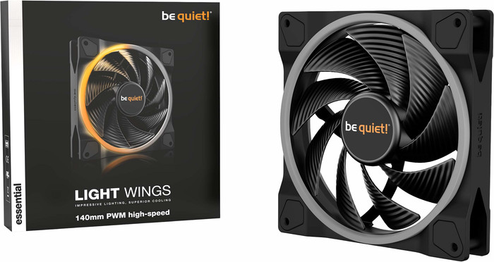 be quiet! LIGHT WINGS 140mm PWM accessoire