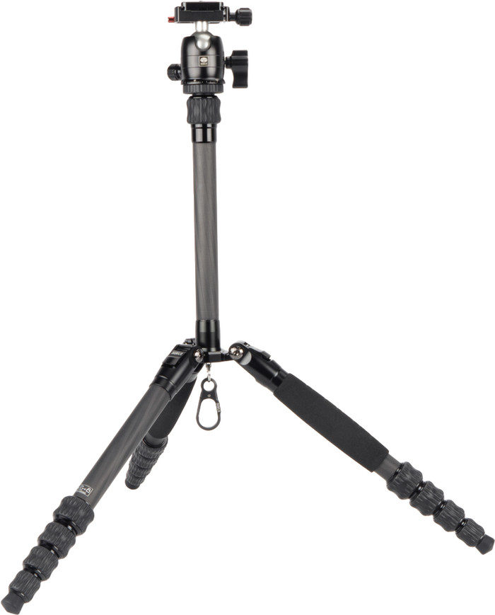 Sirui Traveller 5CX statief + B-00K balhoofd detail