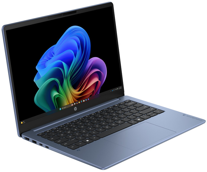 HP OmniBook 3 Next Gen AI PC OLED 14-hz0033nbx Azerty linkerkant