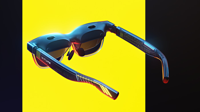 VITURE x Cyberpunk 2077 Luma Cyber XR bril visual leverancier