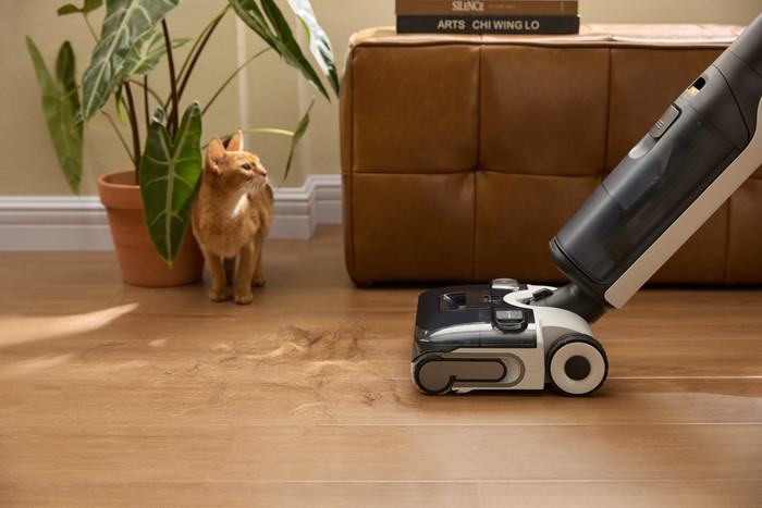 Roborock F25 ACE product in gebruik