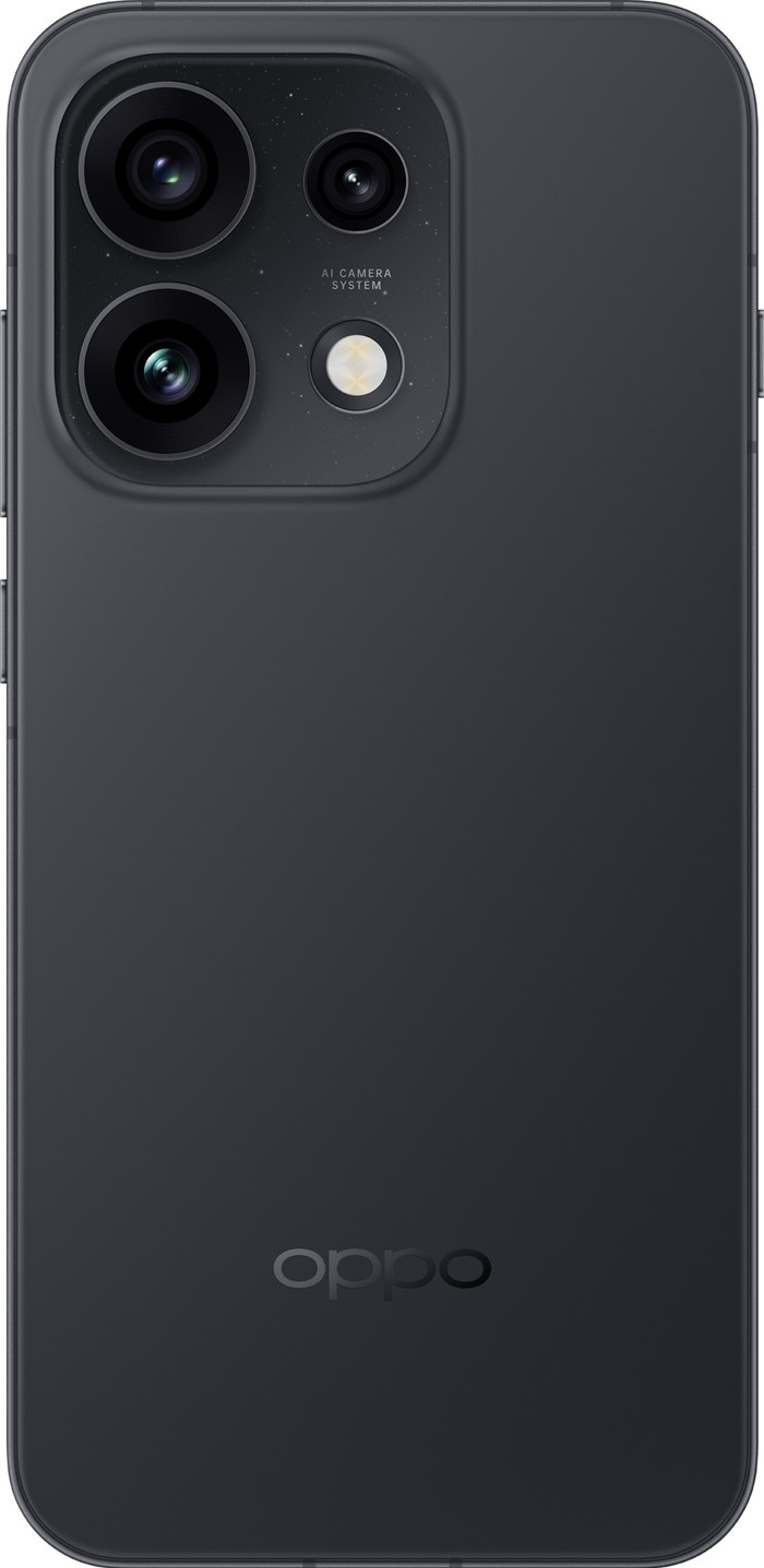 OPPO Reno16 Pro 512GB Zwart 5G achterkant