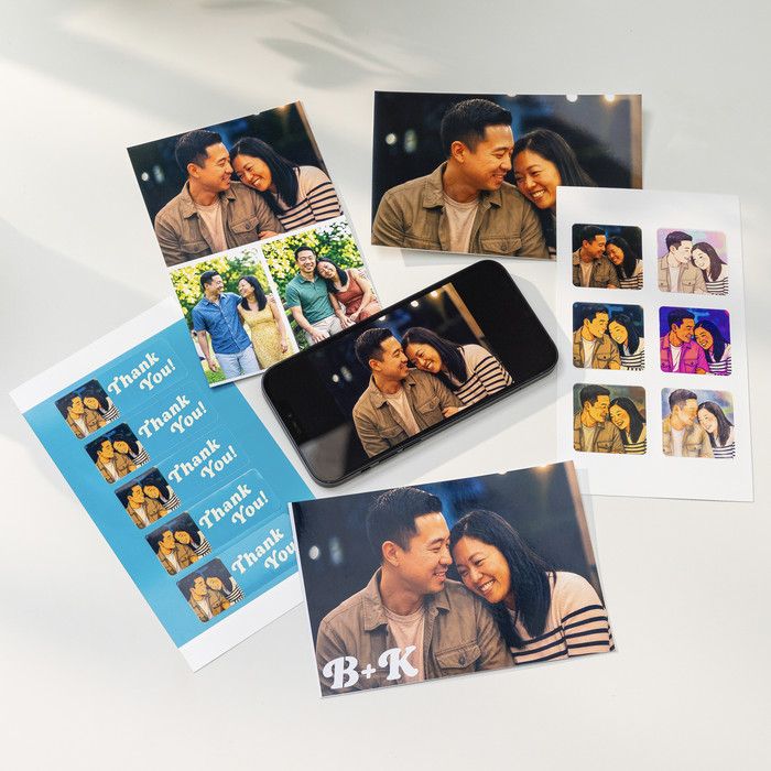 Cricut StickerPix Print Essential bundel product in gebruik