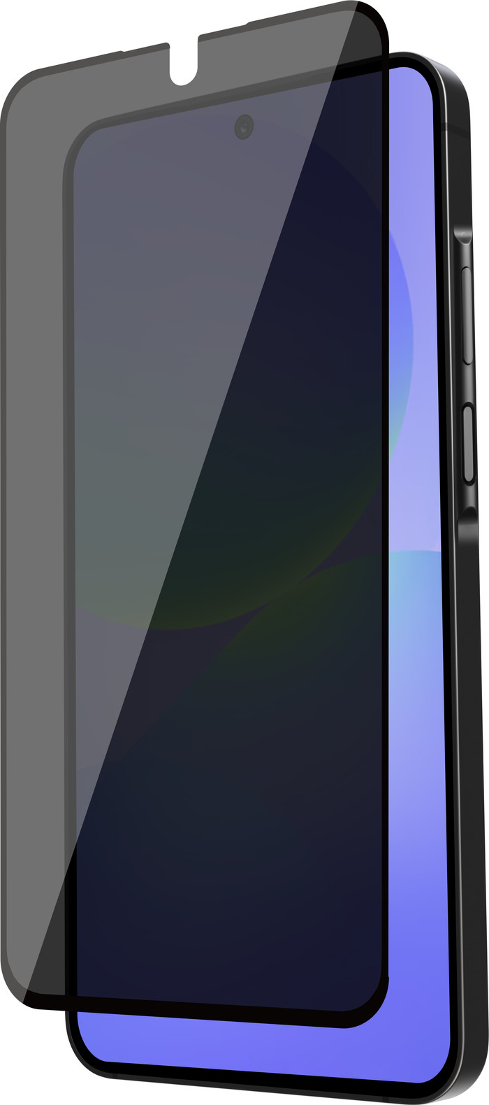 BlueBuilt Samsung Galaxy A37 Privacy Filter Screenprotector Glas voorkant