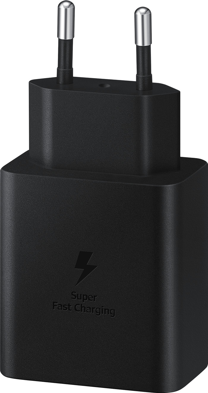 Samsung Super Fast Charging Chargeur 45 W + Câble USB-C 1,8 m Matière Synthétique Noir null