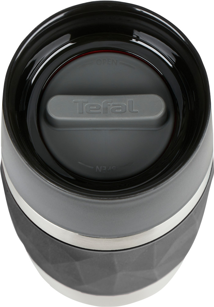 Tefal Travel Mug Compact 0.3L Black top