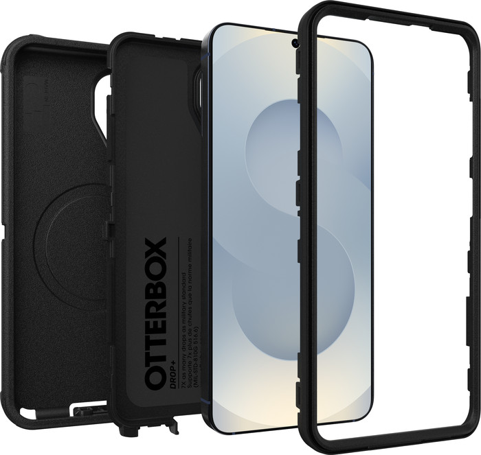 Otterbox Defender Samsung Galaxy S26 Back Cover met Magneet Zwart samengesteld product