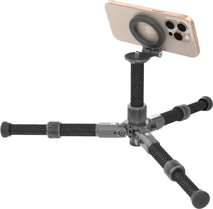Sirui 3TM Magnetic Snap-on Smartphone Tripod detail