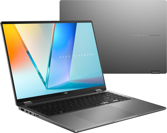 ASUS Vivobook 16 Flip OLED Copilot+ PC TP3607SA-SI099W Azerty linkerkant