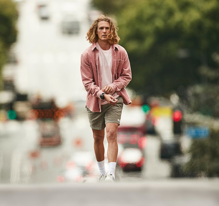 Garmin Instinct 2 Solar Graphite product in use