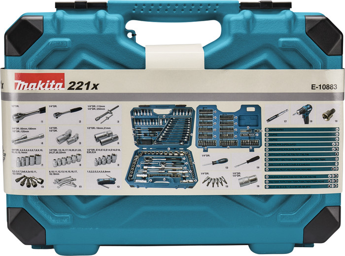 Makita E-10883 (221 pièces) null