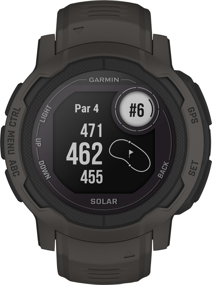 Garmin Instinct 2 Solar Graphite front