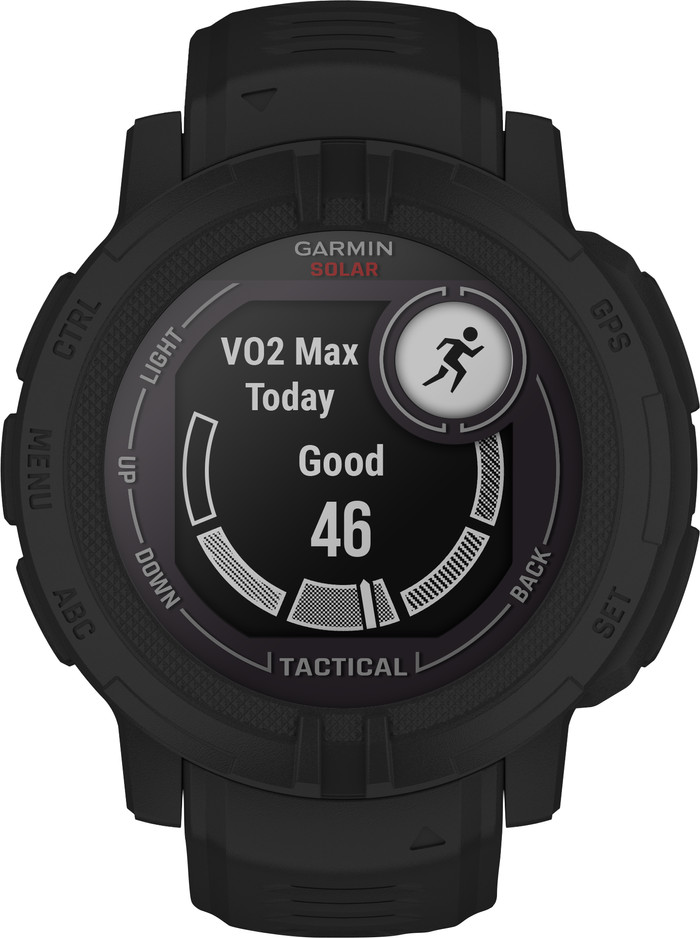 Garmin Instinct 2 Solar Tactical Edition Black front