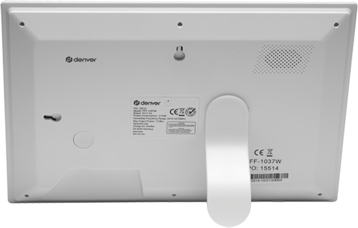 Denver Frameo PFF-1037 Wit achterkant