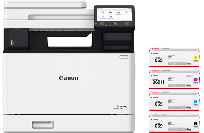 Canon i-SENSYS MF754 CDW II + 1 Set de Toners XL Supplémentaires Main Image