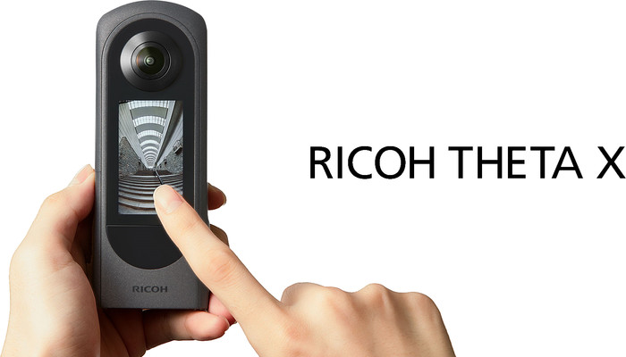 Ricoh Theta X produit à l'usage