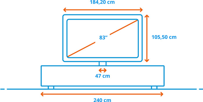 LG OLED 83" C6 (2026) + LG DSC9S visual Coolblue 1