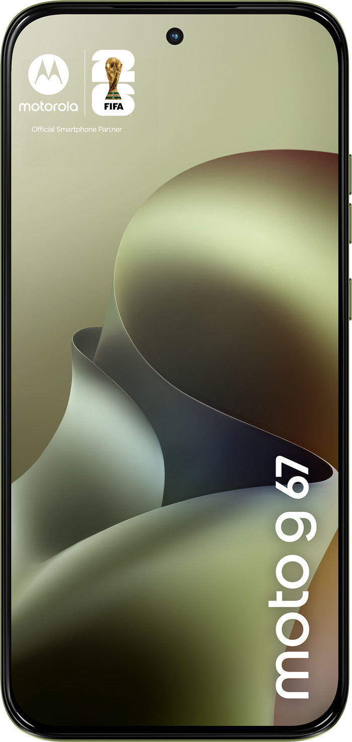 Motorola Moto G67 Groen 128GB 5G voorkant