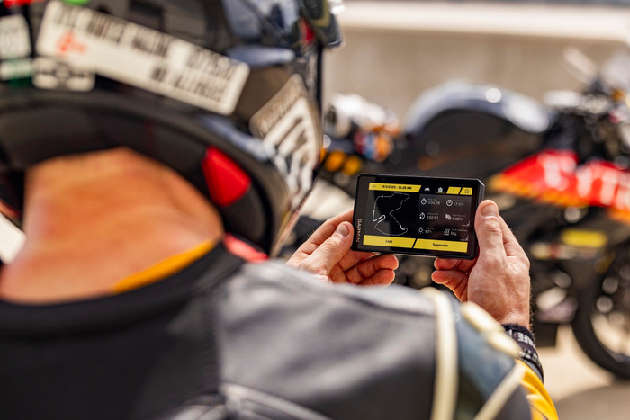 Garmin Zumo XT 3 4.7 inch Wereld product in gebruik