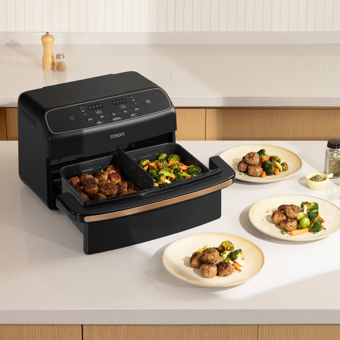 Cosori Dual Blaze TwinFry Compact produit à l'usage