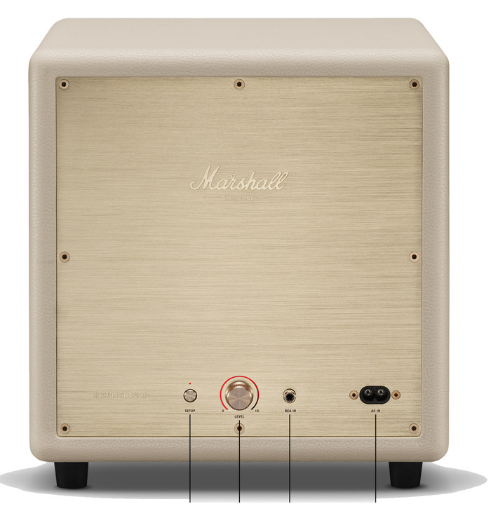 Marshall Heston Sub 200 Creme achterkant