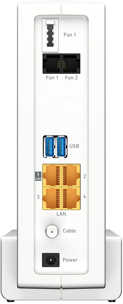 AVM FRITZ!Box 6690 Câble International arrière