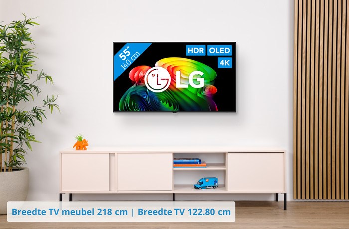 LG OLED 55" B6 (2026) visual Coolblue 1