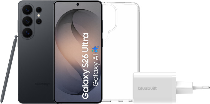 Samsung Galaxy S26 Ultra 512GB Zwart 5G + Basis Accessoirepakket Main Image