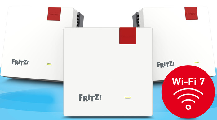 FRITZ!Mesh Set 1700 3-Pack product in gebruik