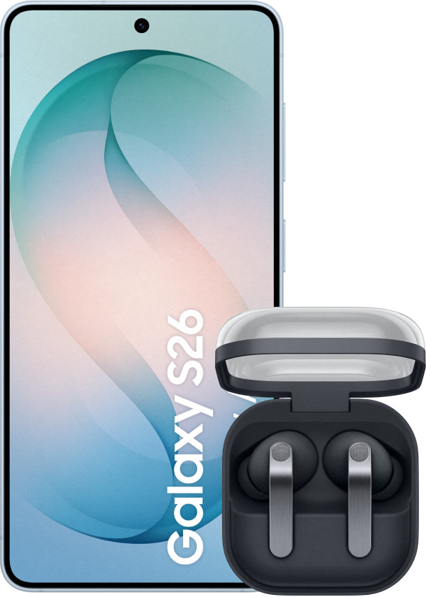 Samsung Galaxy S26 256GB Lichtblauw 5G + Samsung Galaxy Buds4 Pro Zwart Main Image