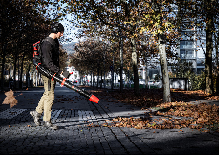 Einhell GP-LB 36/280 Li E BL Solo product in gebruik