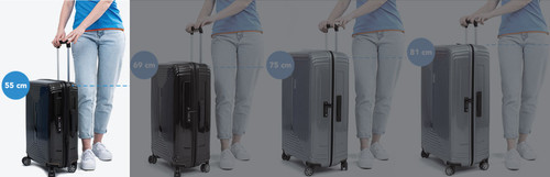 Samsonite S'Cure Spinner 55+69cm Black null