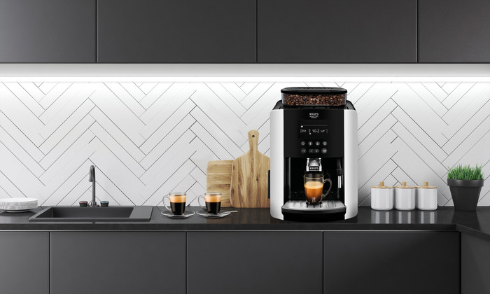 Krups EA8178 Argent produit à l'usage