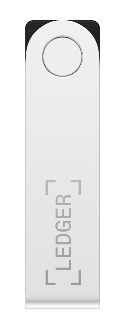 Ledger Nano X Onyx Zwart voorkant