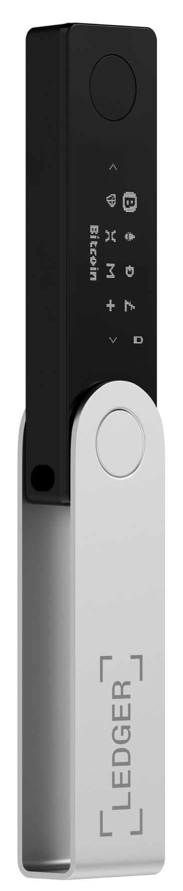 Ledger Nano X Onyx Zwart voorkant