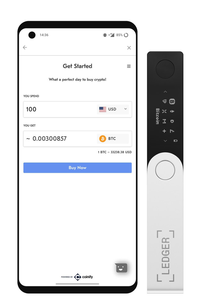 Ledger Nano X Onyx Zwart visual leverancier