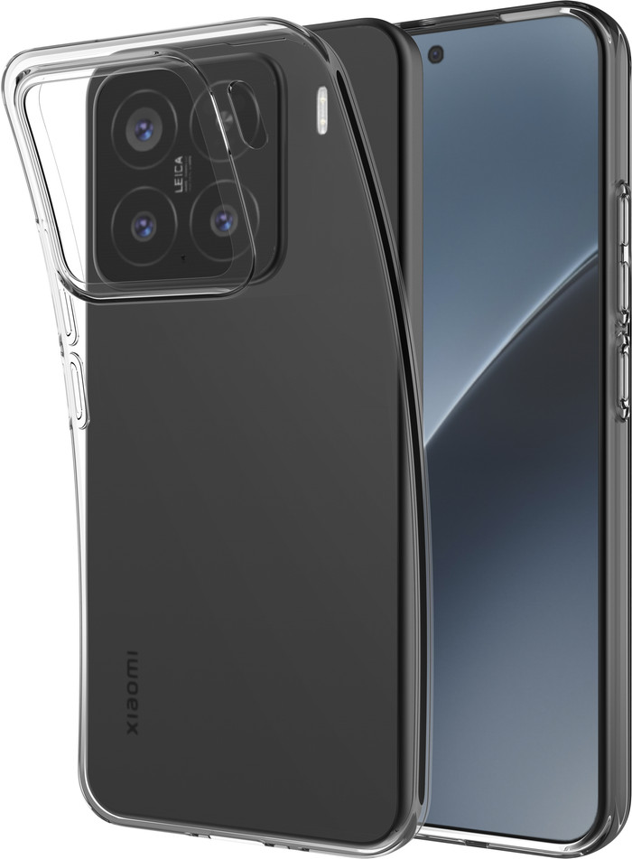 Just in Case Soft Design Xiaomi 17 Back Cover Transparent produit composé