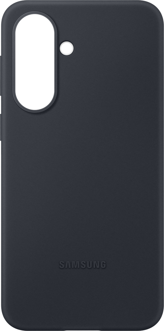 Samsung Galaxy A37 Siliconen Back Cover Zwart achterkant