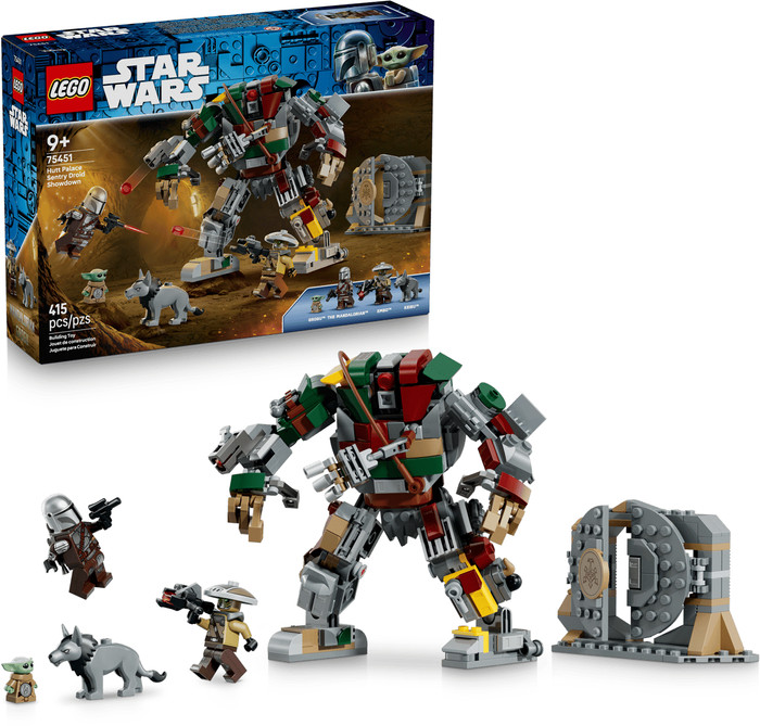 LEGO Star Wars - L¿Attaque du Droïde Sentinelle dans le Palais Hutt 75451 côté droit