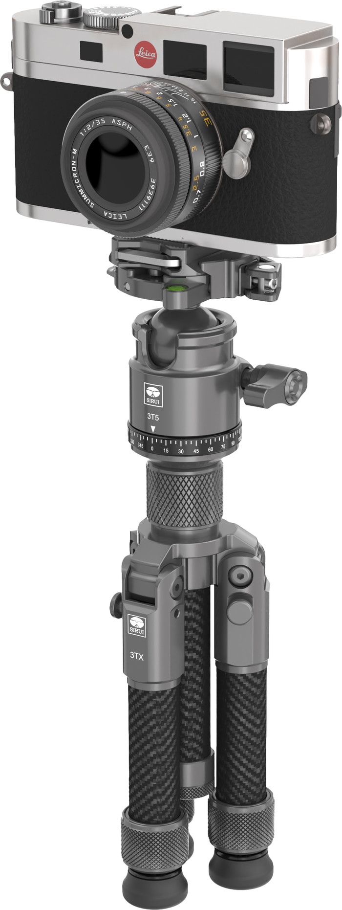 Sirui 3TX + 3T5 Table Tripod Kit product in gebruik
