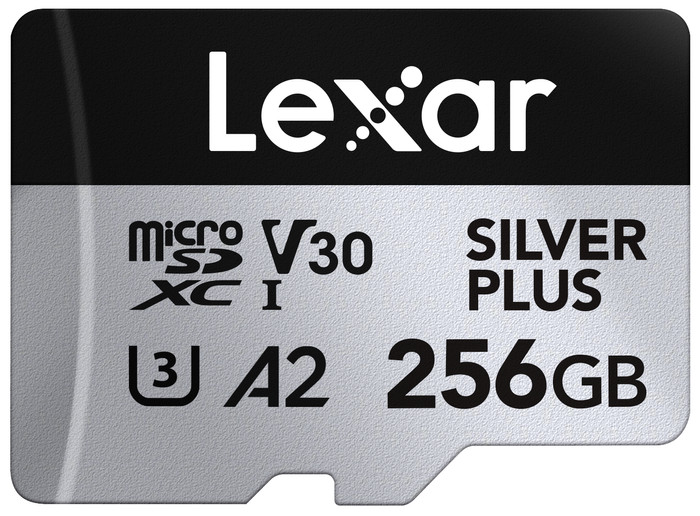 Lexar Professional MicroSDXC Silver Plus 256GB 150MB/s Main Image