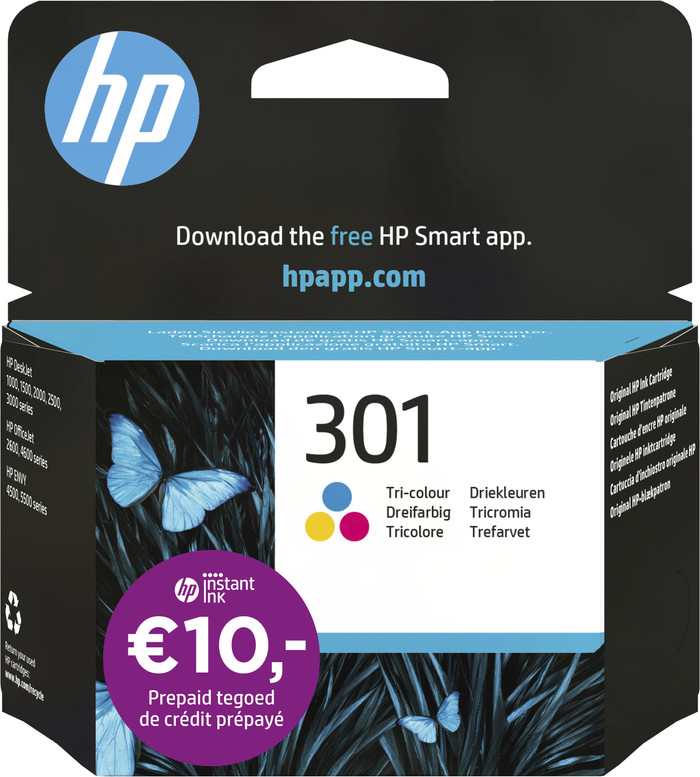 HP 301 Cartouche Couleur Main Image