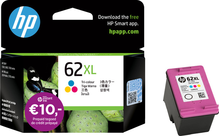 HP 62XL Cartouche Couleur emballage