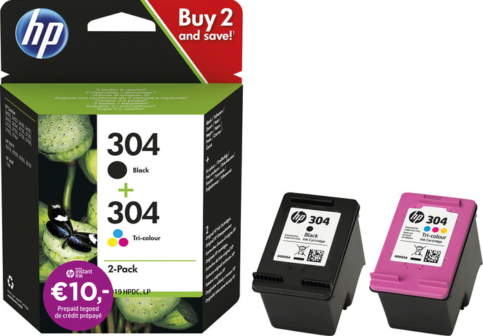 HP 304 Cartridges Combo Pack Main Image