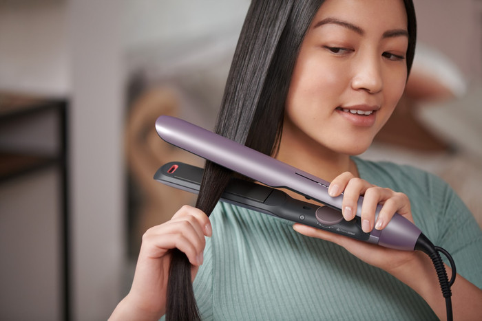 Philips BHS530/00 Rose Clair Métallisé produit à l'usage