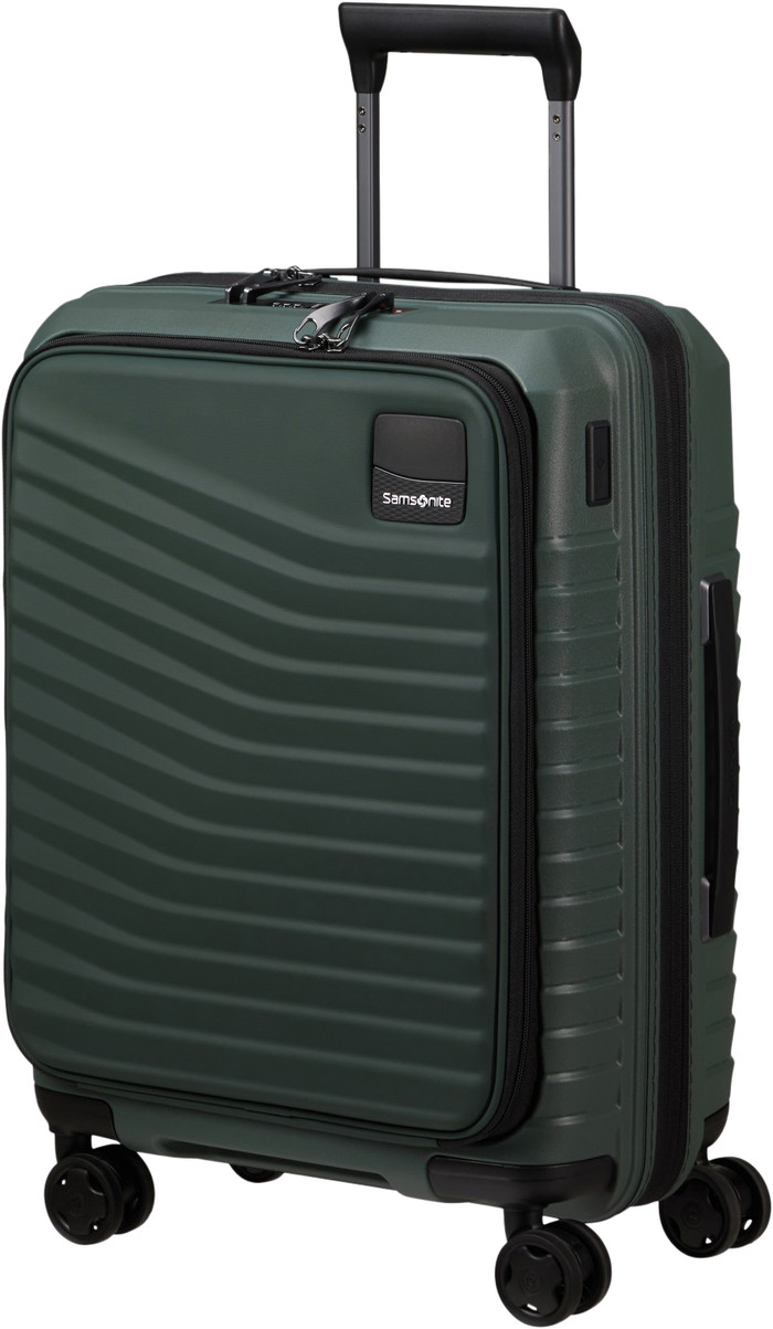 Samsonite Intuo Valise à 4 Roulettes Easy Access Extensible 55 cm Olive Green avant